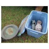 Copper Fountain,Birdbath&more