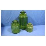 Vintage LE Smith Canisters, set of 3