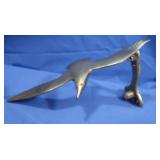 Vintage Brass Seagull Dor Knocker