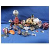 Asst of Glass Christmas Ornaments