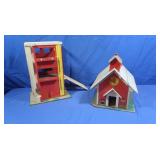 Vintage Playschool School House&Vintage Fisher