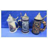 Vintage Beer Steins,Avon,Sheep,Fox,McCoy