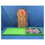 Vintage Catch-a-Roo Pinball Game&UPN on Board