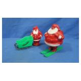 Vintage Rosbro Hard Plastic Christmas Candy