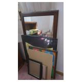 Asst. Sized Mirrors&Pictures