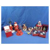 Christmas Decor,Glass Ornaments,Candle Holders