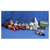 Glass Christmas Ornaments,some Hand Blown,made in