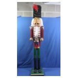 42" Tall Wooden Nut Cracker