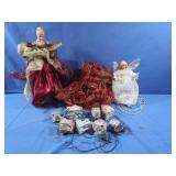 Christmas Tree Toppers&Porcelain Ornaments