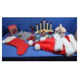 Christmas Lot-Santa Hats,Stockings&more