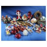 Lot of Various Tree Ornaments