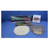 Garden Plaques,Blacklight&Sprinkler,all nib