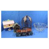 Birdhouse,Terracotta Planters&Home Dï¿½cor