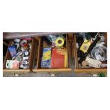 Contents of 3 Drawers-hardware,Tape,Playing