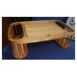 Wooden Breakfast Tray 25.5x16.25x8.5",Lapboard