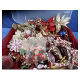 Asst. Ornaments in Plastic Storage Case