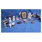 Small Porcelain Figures,Wooden Animal