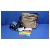 Vintage Polaroid X570 Land Camera w/Bag&Manual