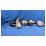 Solar Led Snowmen