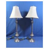 2 Table Lamps,work-29"