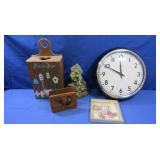 Home Dï¿½cor Lot,Clock,works,Grocery Bag
