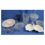 Vintage Early American Pressed Glass