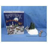 Dept 56-"Up,Up&Away" Animated Reindeer&Sleigh