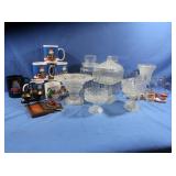 Asst of Glassware&Canisters