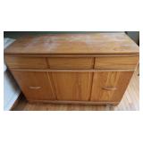 Solid Wood Oak Buffet  15x19x34"H
