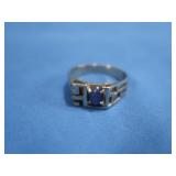 10K Synthetic Star Ring