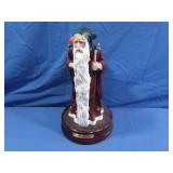 11" Musical Father Christmas Statue