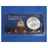 2000 Unc. American Eagle 1 oz. Fine Silver