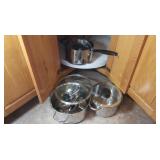 Pots,Pans,Lids-Chefmate &more