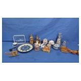 Polish Ceramic Plate,Blue Willow Miniature