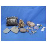 Cat Lynx Wristlet Purse,Vintage Stuffed Seal