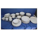 Mikasa "Silhouette"Fine China Dish Set-some chips