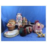 Home Dï¿½cor-Chickens,Scarecrows&more