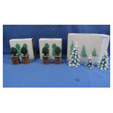 Dept 56 Village "Wintergreen Pines" Stone Corner