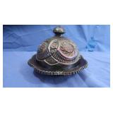Imperial Carnival Glass covered Butter Dish w/Dome