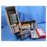 Lot of CDs,DVDs,Cassette Tapes