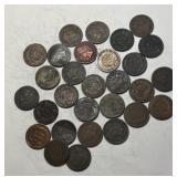 29 Indian Head Pennies