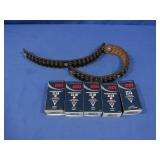 40 Rounds 22 LR on Belt,250 Rounds 22 LR