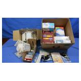 2 Back up Battery Garage Lights(NIP),Varous Light