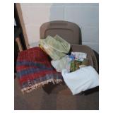 Linens,Blankets,Throw Rugs,Embroidery