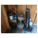 Propane Tank w/Cooking Pot&more