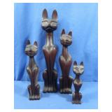 MGM Handcarved Siamese Cats
