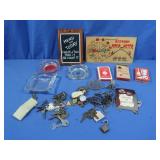 Vintage Playing Cards,Ashtrays&more