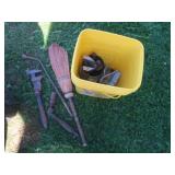 Asst of Hardware Items&Pipe Wrench
