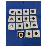 15 Indian Head Pennies