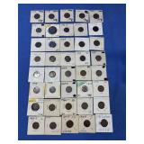 40 Asst Wheat Pennies